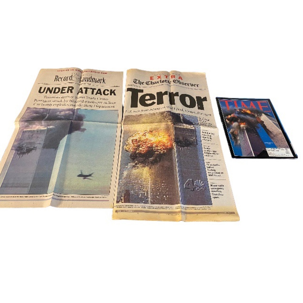9/11 Time Magazine Special Edition Issue September 11, 2001 Twin Towers + More